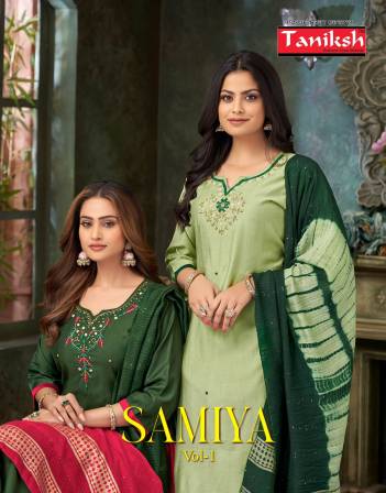 SAMIYA VOL 1 BY TANIKSH DESIGNER SALWAR SUIT WHOLESALER IN INDIA